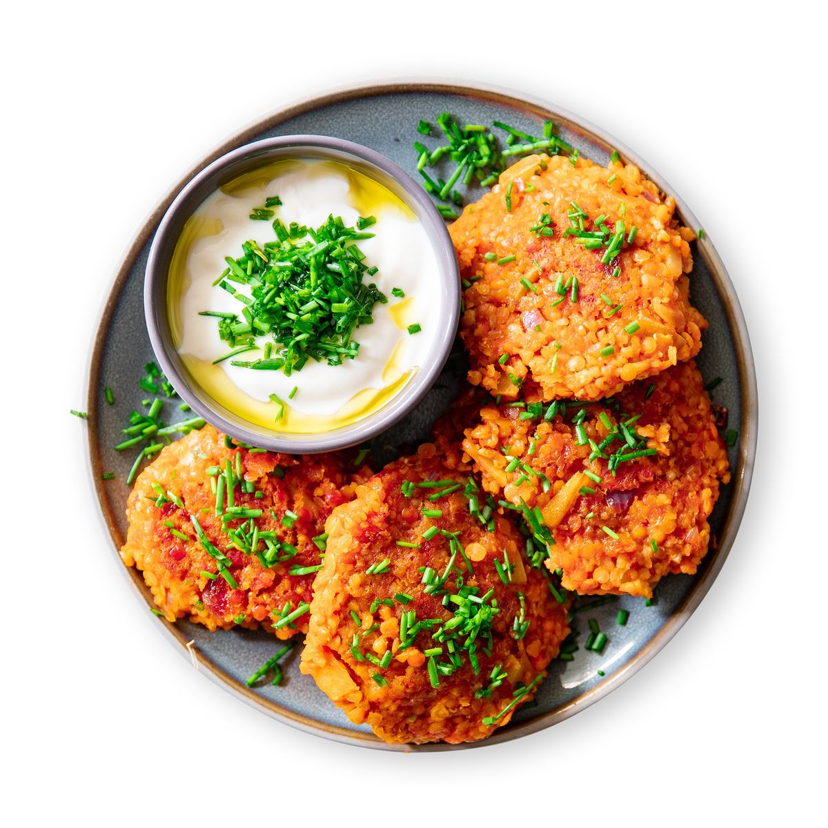 Lentil Bulgur Fritters by feastr