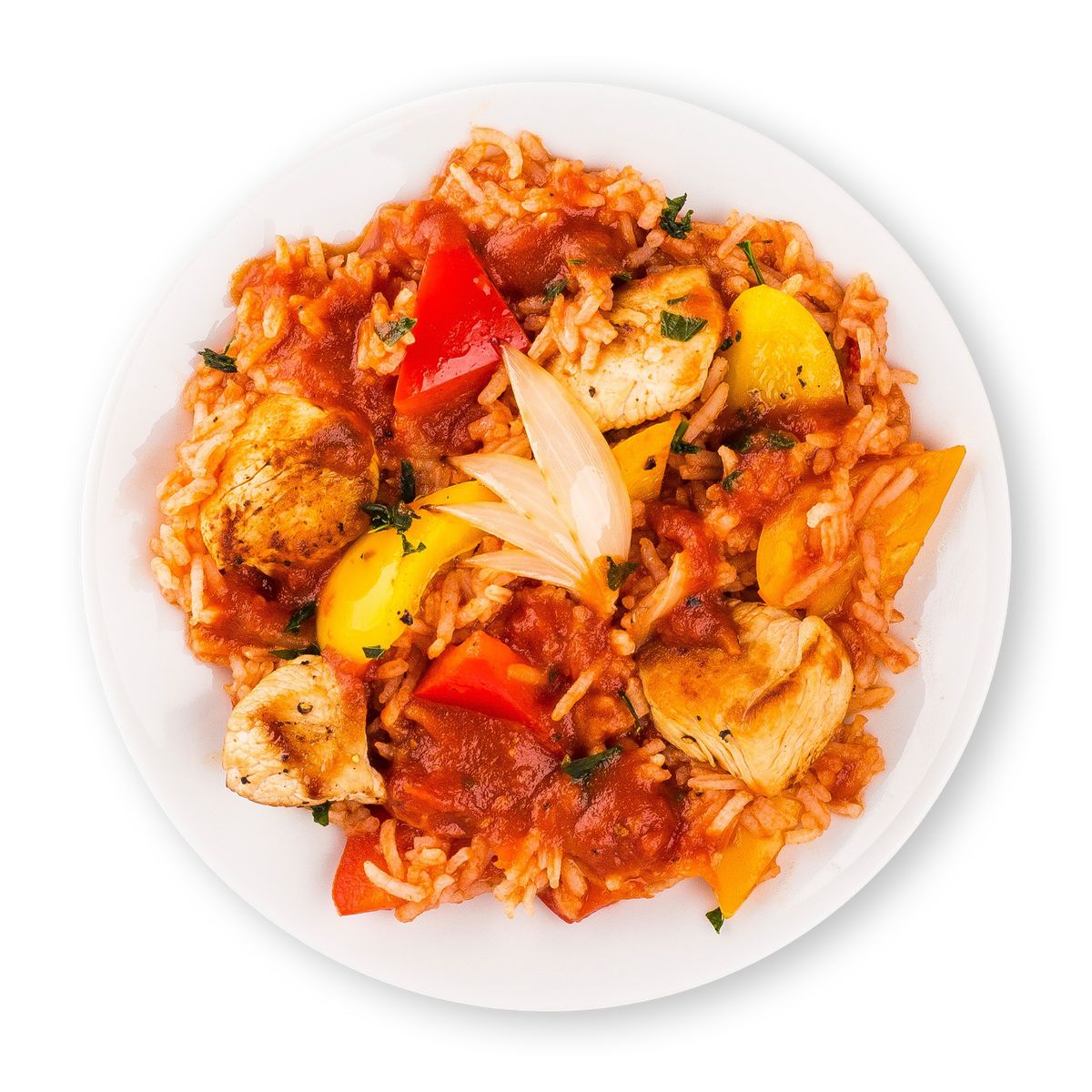 One Pot Paprikareis mit Hähnchen