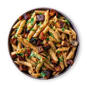 Cremige One Pot Pasta mit Tofu