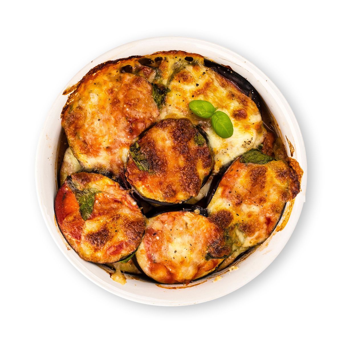 Auberginen Mozzarella Auflauf