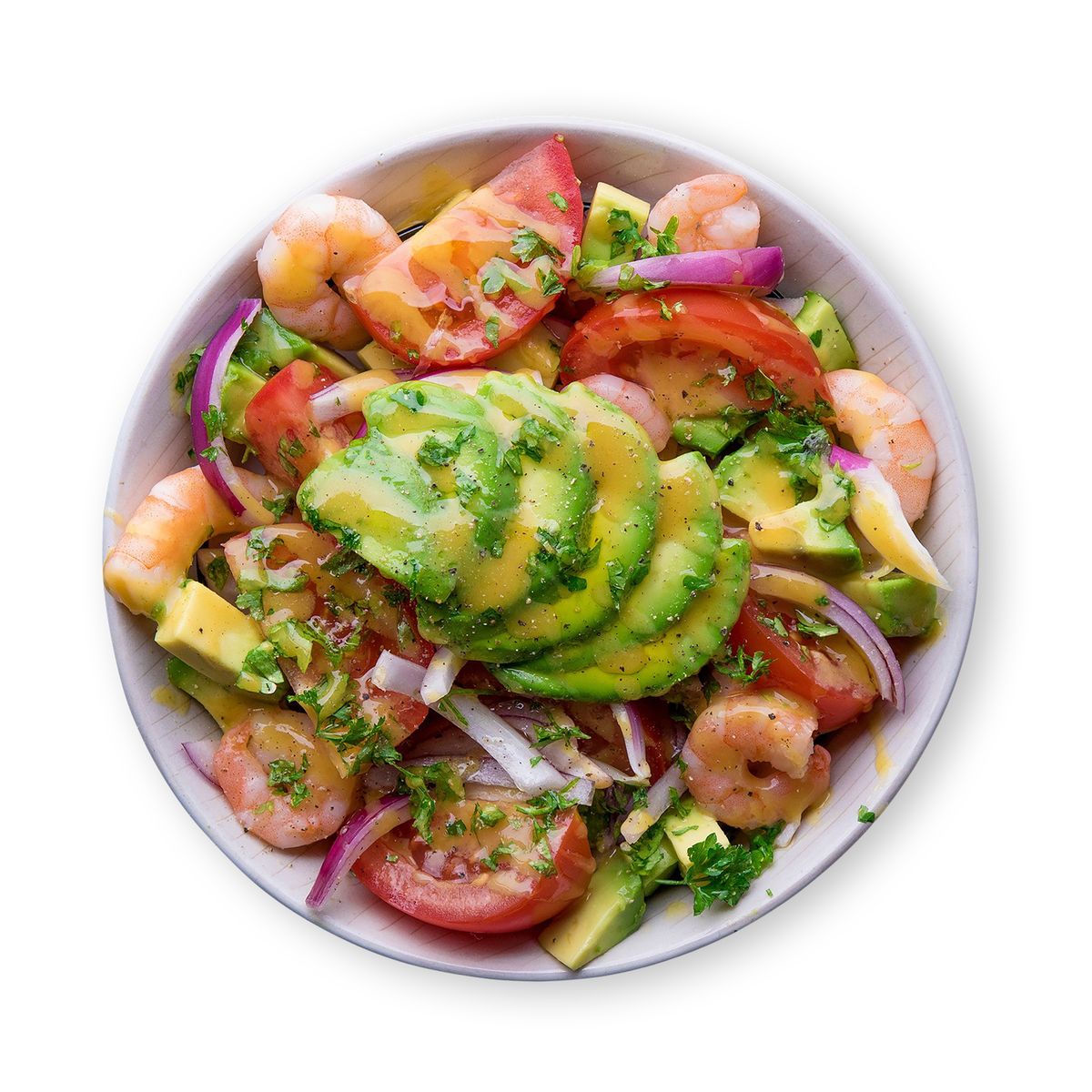 Creamy Avocado Shrimp Salad by feastr