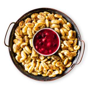 Gnocchi with Cherry Sauce