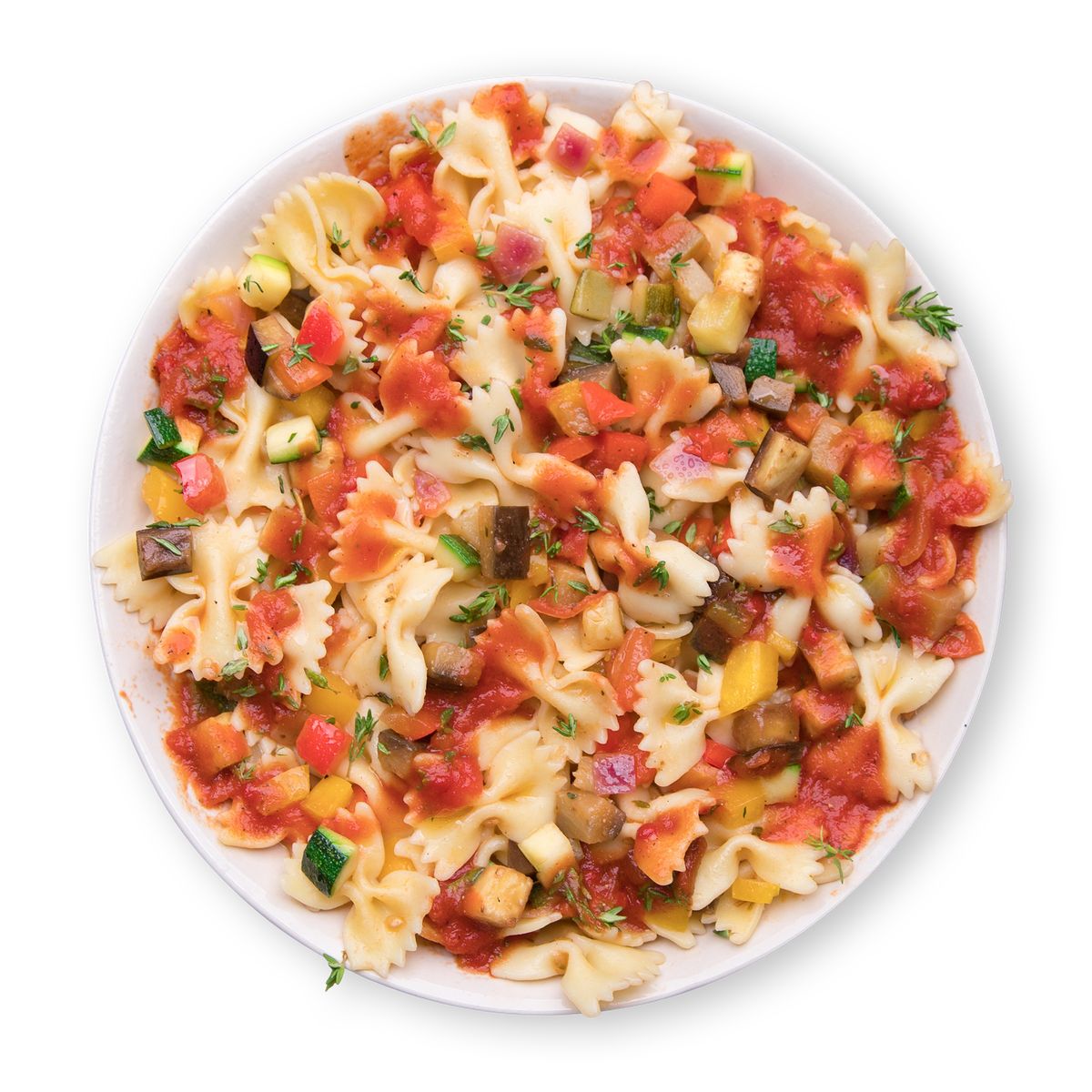 Ratatouille Pasta by feastr