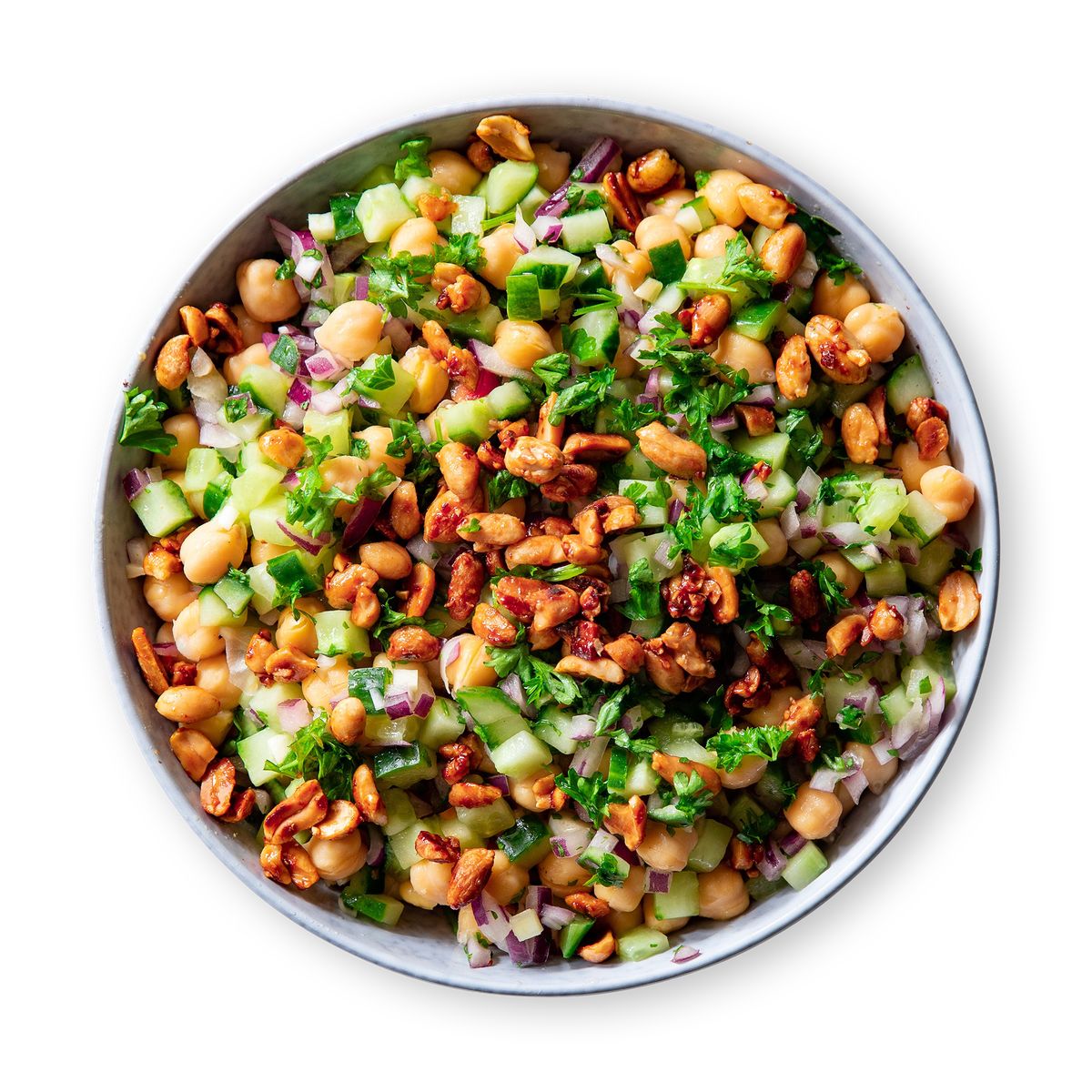 Middle Eastern Chickpea Salad by feastr