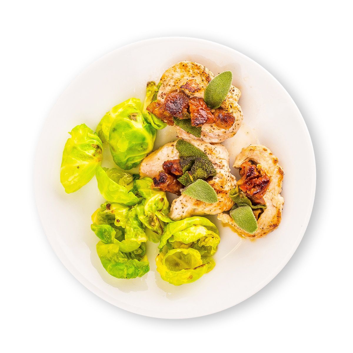 Chicken and Sage Roulades by feastr