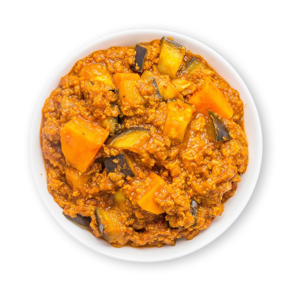 Beefy Eggplant Stew by feastr