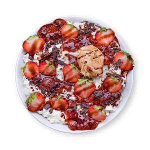 Erdbeer Schoko Protein Oatmeal