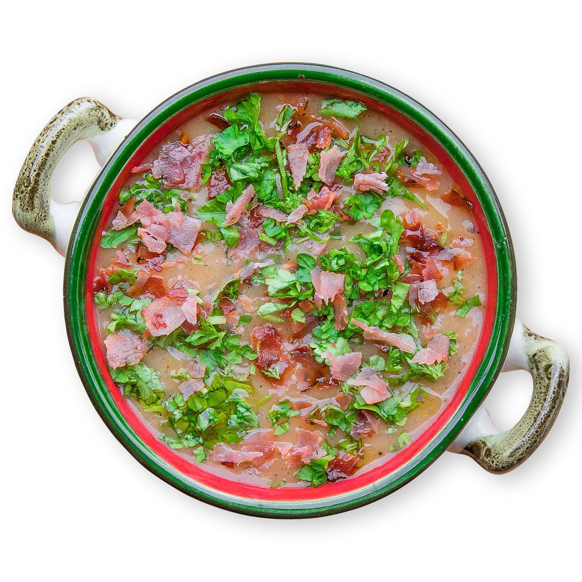 Hearty Potato Soup with Smoked Ham by feastr