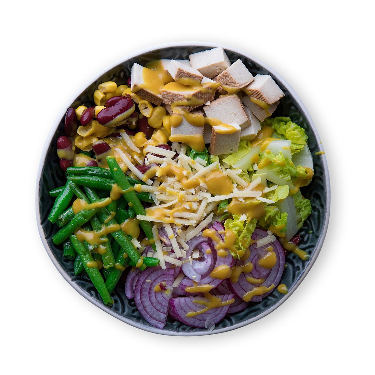 Mexican Bean Salad with Tofu by feastr