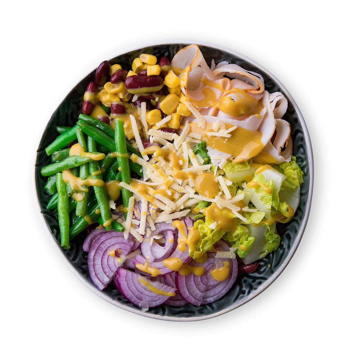 Mexican Bean Salad with Chicken by feastr