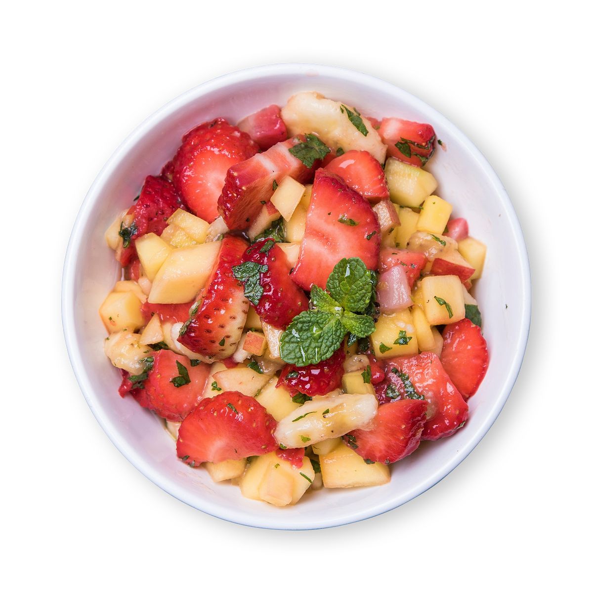 Minty Fruit Salad by feastr