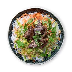 Rice Noodle Salad with Beef