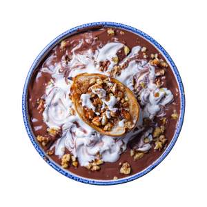 Protein Chocolate Pear Pudding