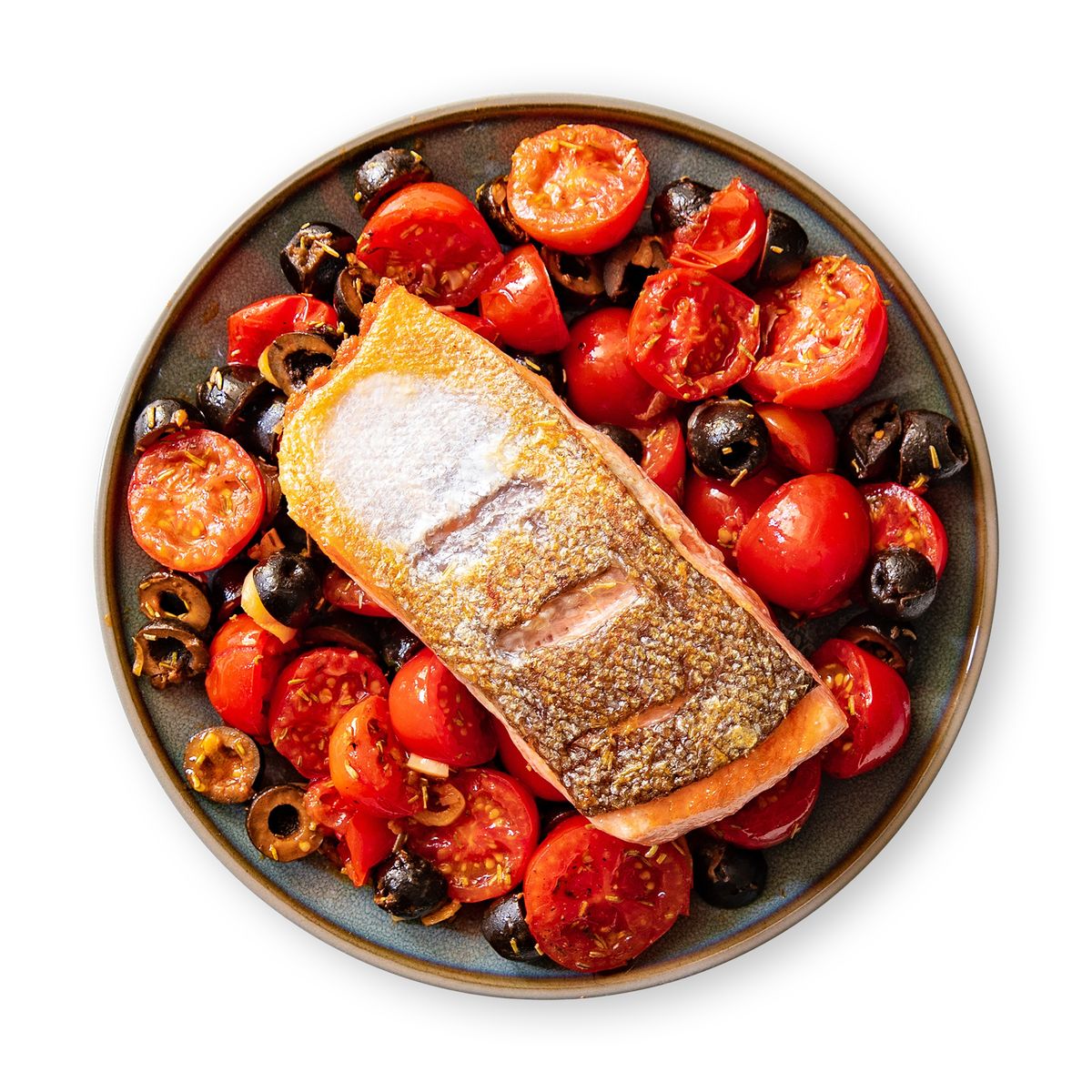 Mediterrane Lachs Pfanne von feastr