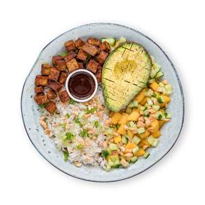 Veggie Tofu Poke Bowl