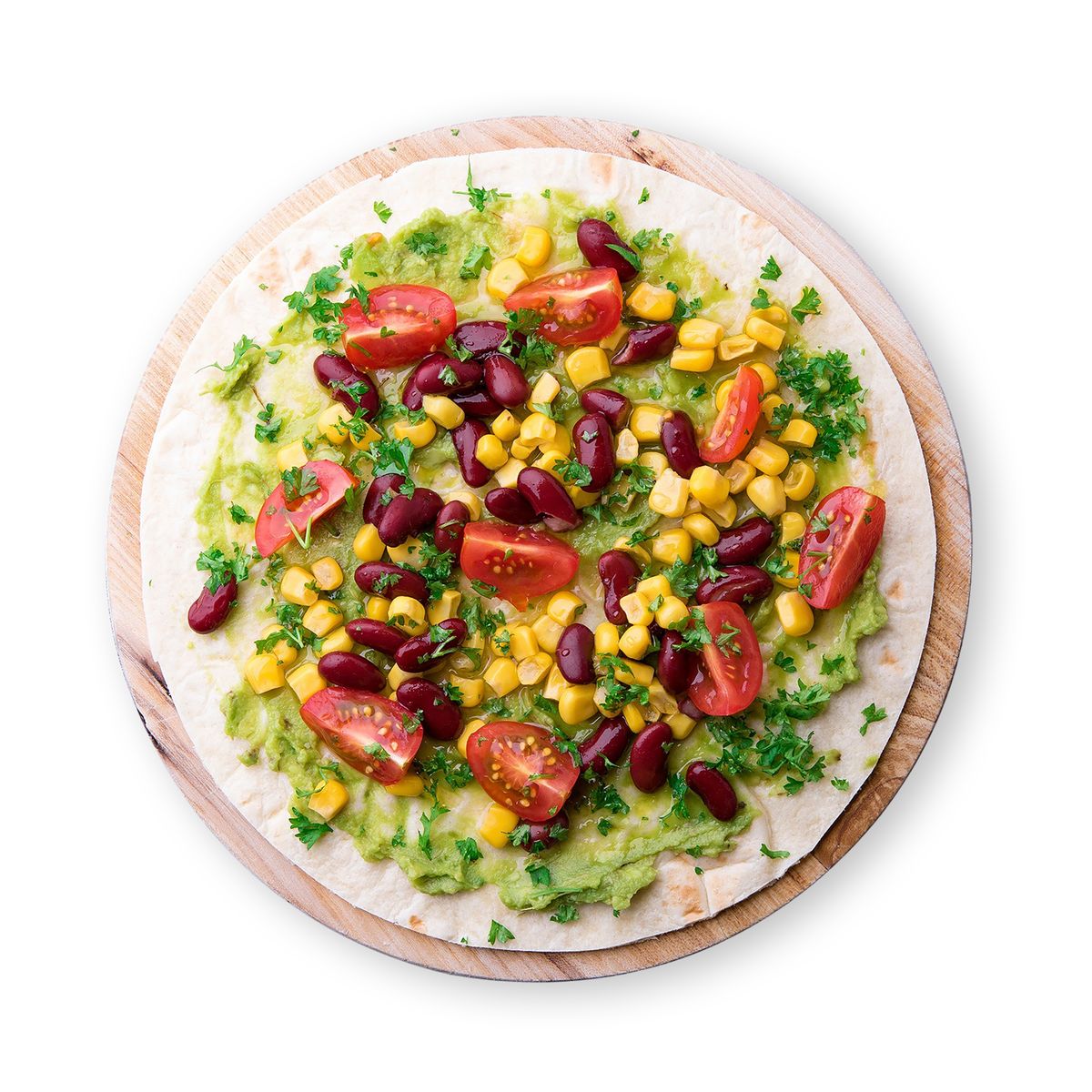 Black Bean Avocado Wrap by feastr