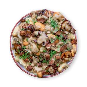 Creamy Mushroom Stir-Fry with Gnocchi