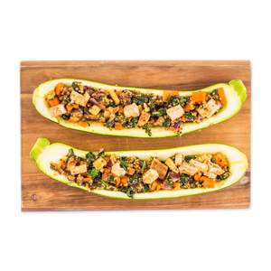 Quinoa Zucchini Boote