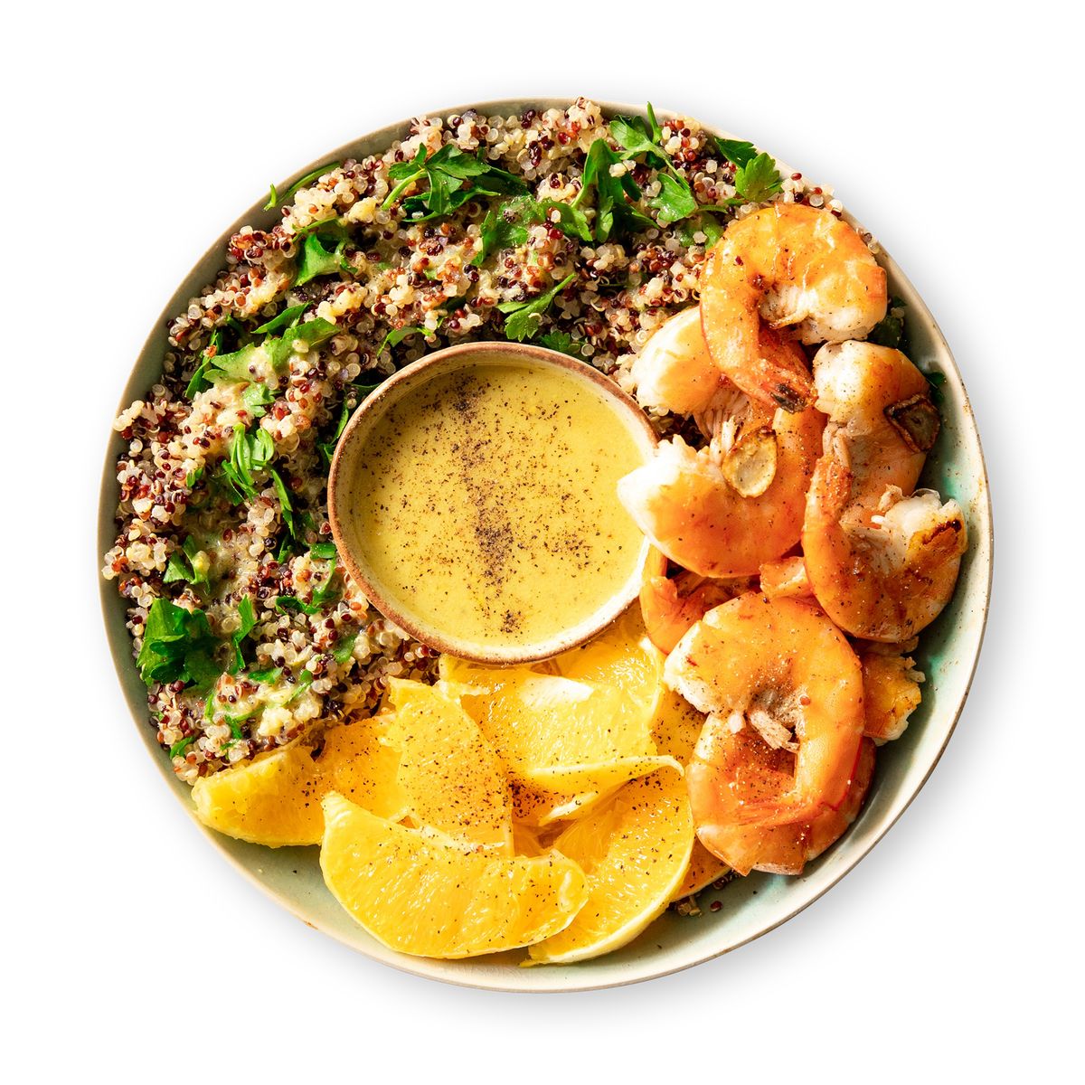 Quinoa Prawn Salad by feastr