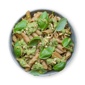 Penne with Fresh Basil Pesto