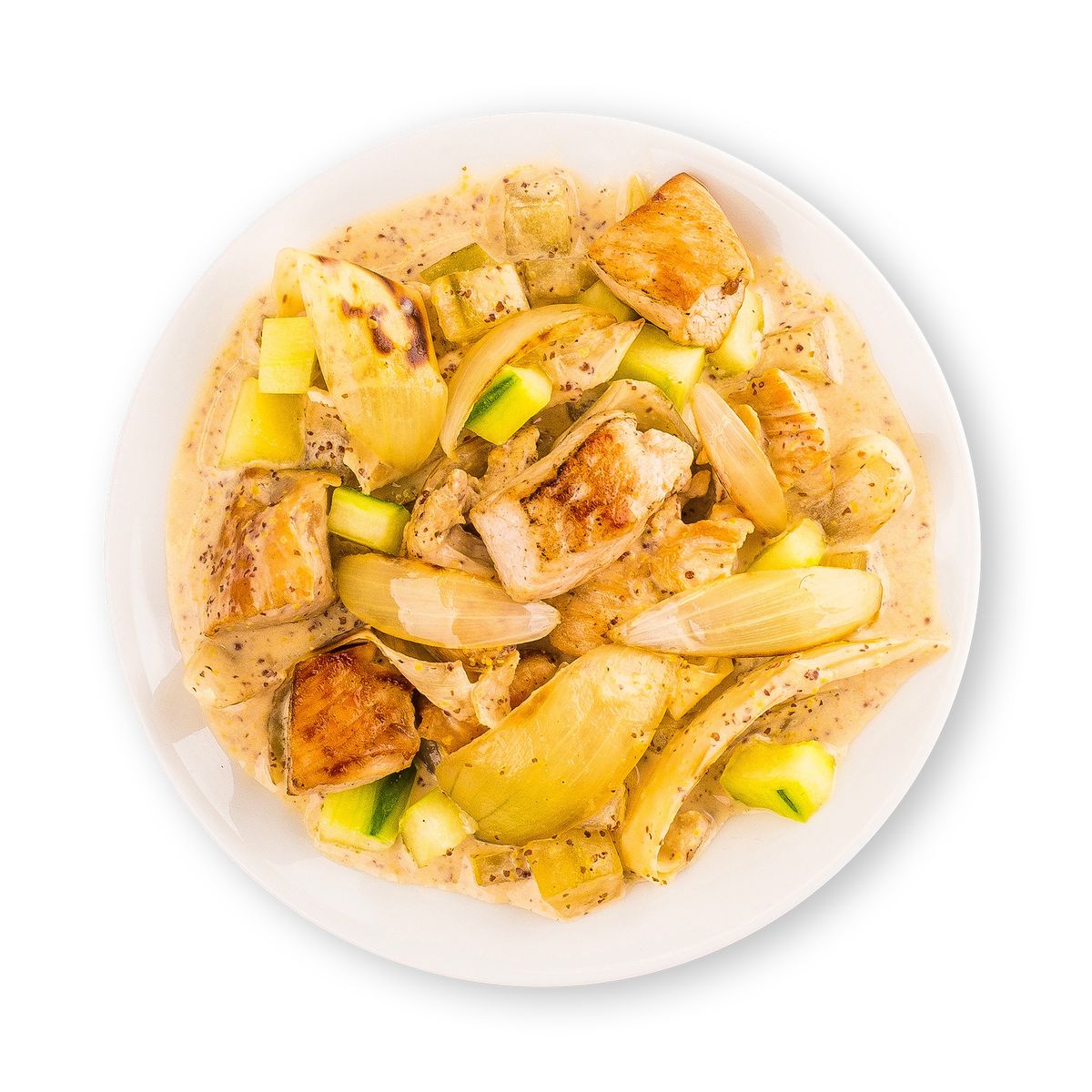 Chicken Stew with Cucumber-Mustard-Sauce by feastr