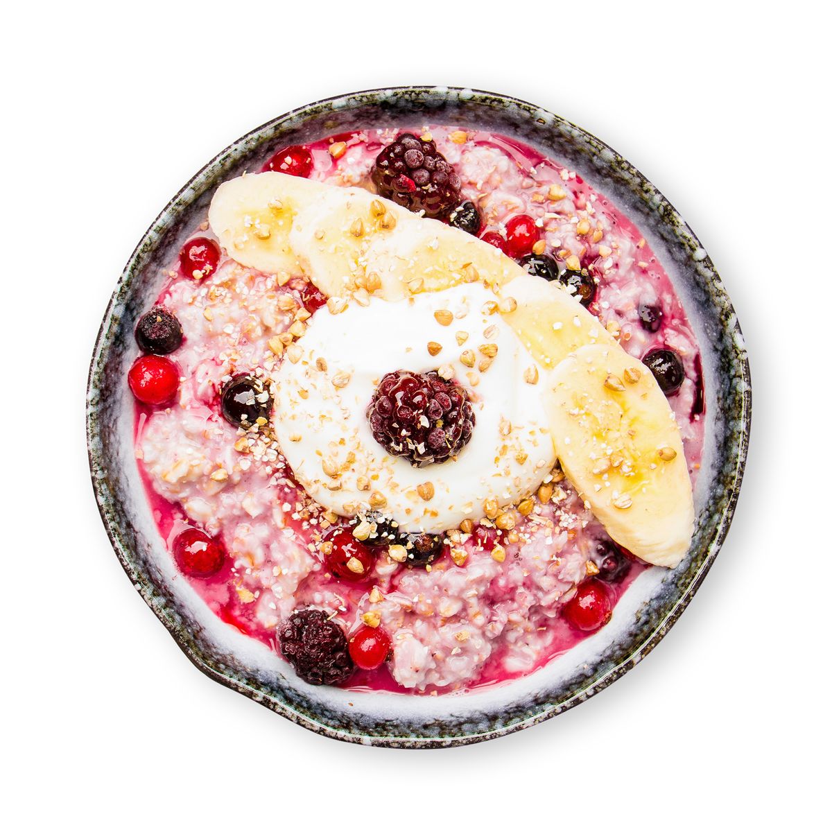 Berry Vanilla Oatmeal by feastr