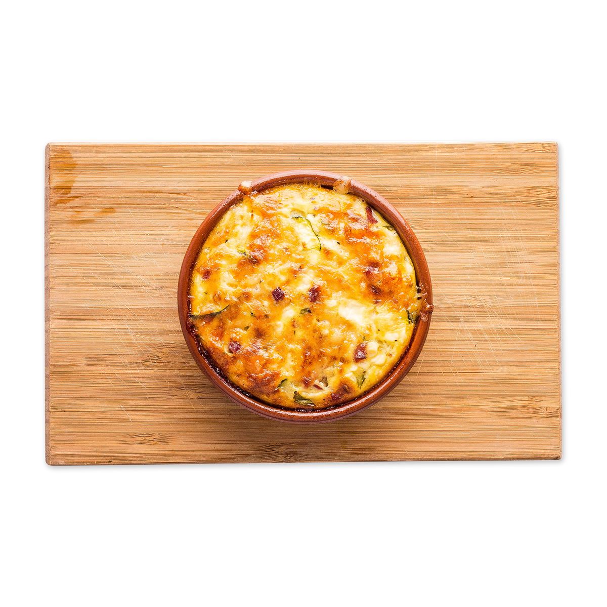 Ham and Veggie Quiche by feastr