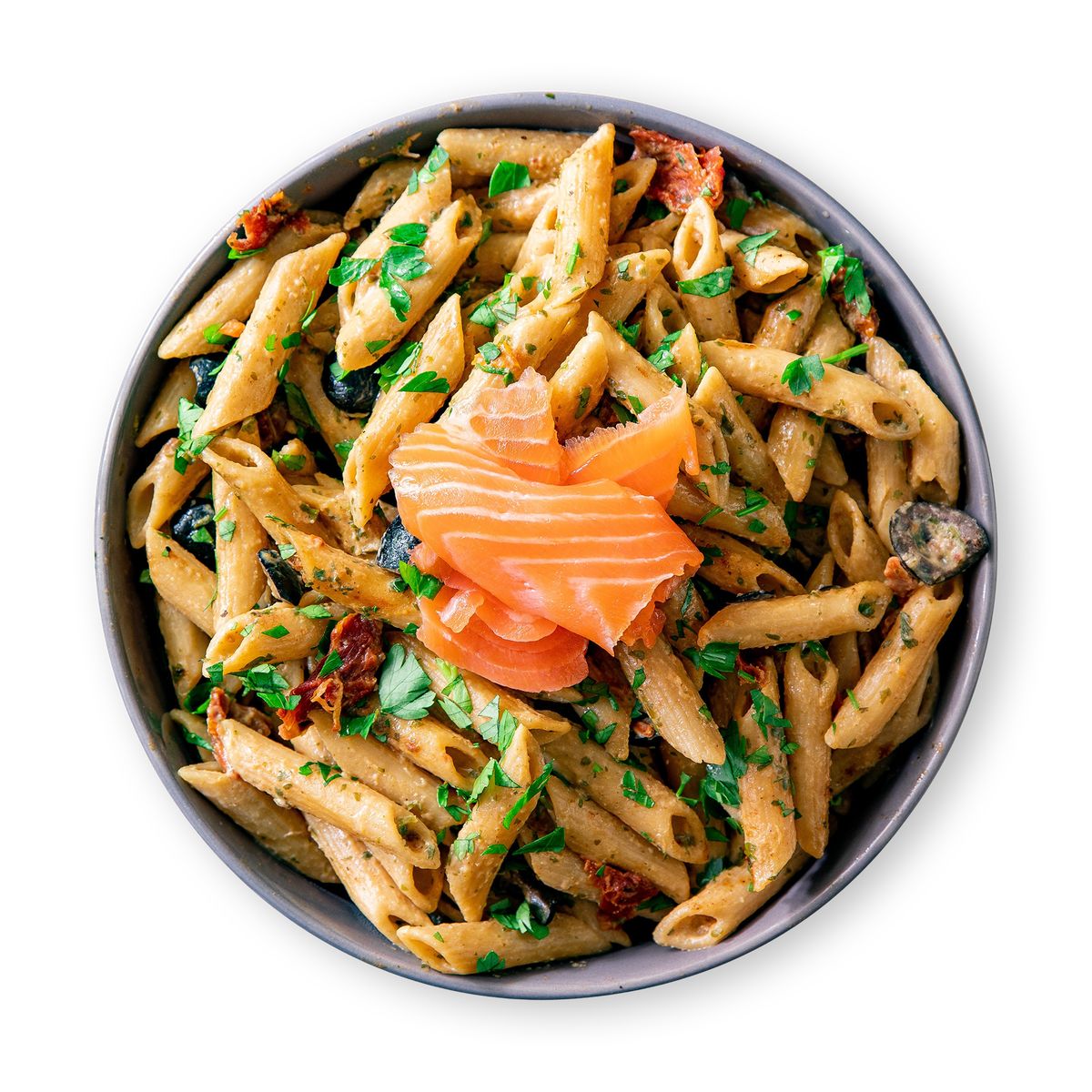 Creamy One Pot Pasta with Salmon by feastr