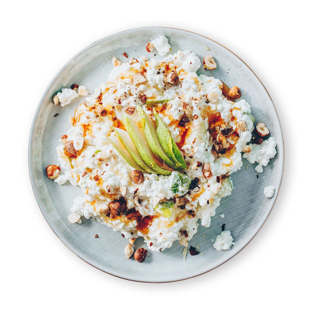 Hazelnut & Pear Cottage Cheese by feastr