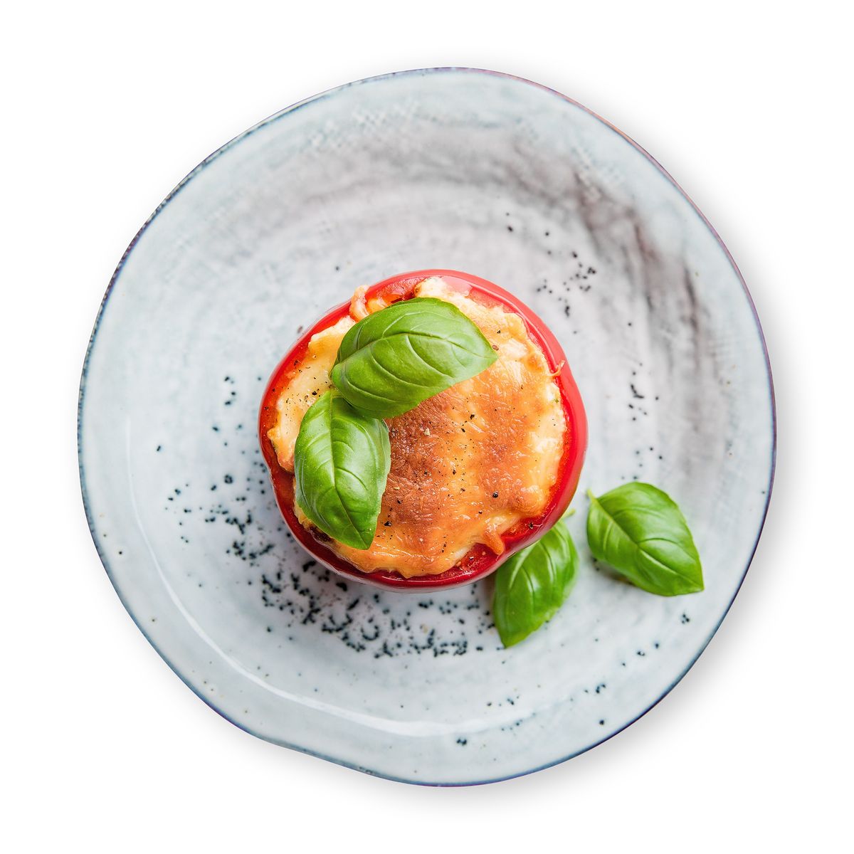 Stuffed Bell Pepper Italian Style by feastr