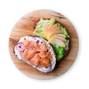 Apple Salmon Sandwich