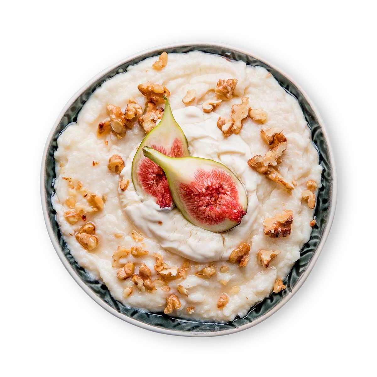 Creamy Fig Semolina Porridge by feastr