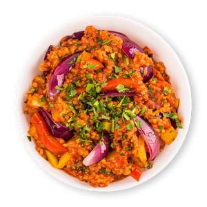 Tomato Bell Pepper Pilaf