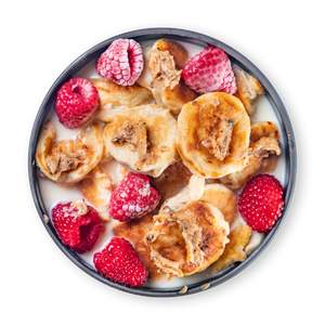 Vegetarische Banana Bites Bowl