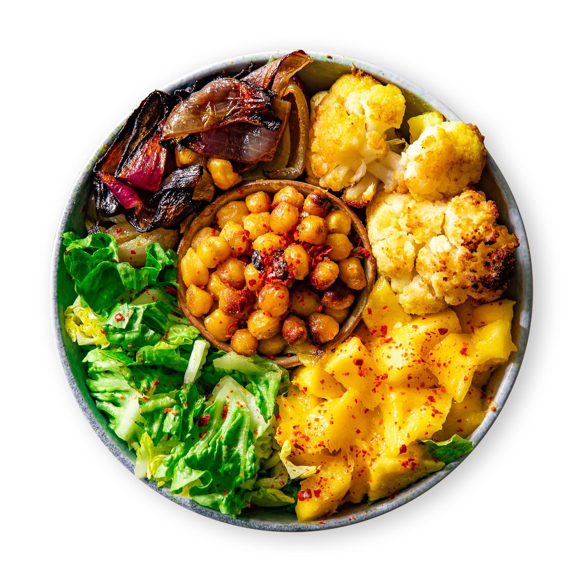 Mango Curry Chickpea Salad by feastr
